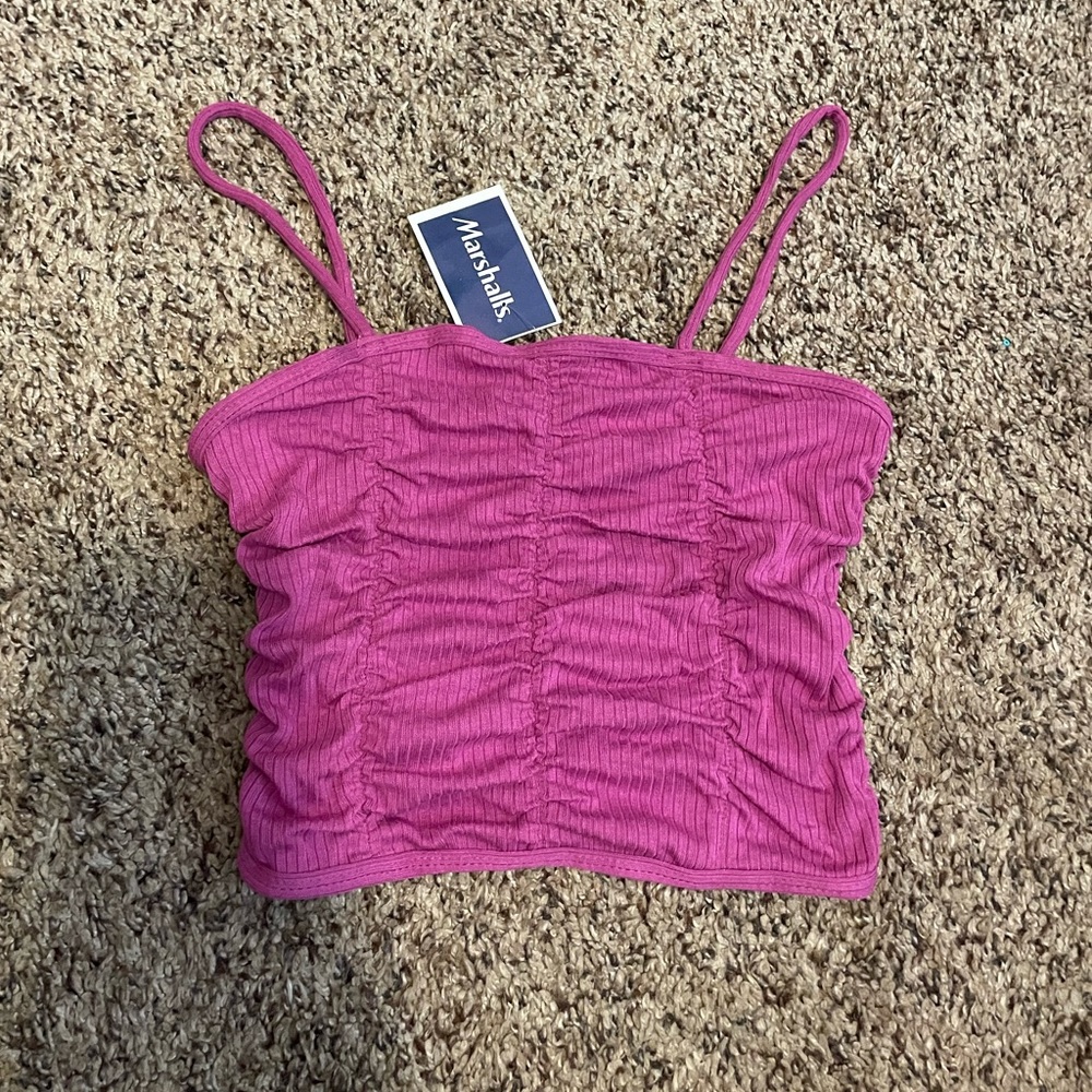 Cute scrunchy purple urban outfitters tank top new with tags!